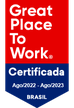 Great Place to Work · Certificada Brasil (ago/2022 a ago/2023)